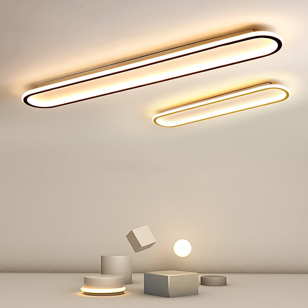Plafonnier LED Ovale Minimaliste