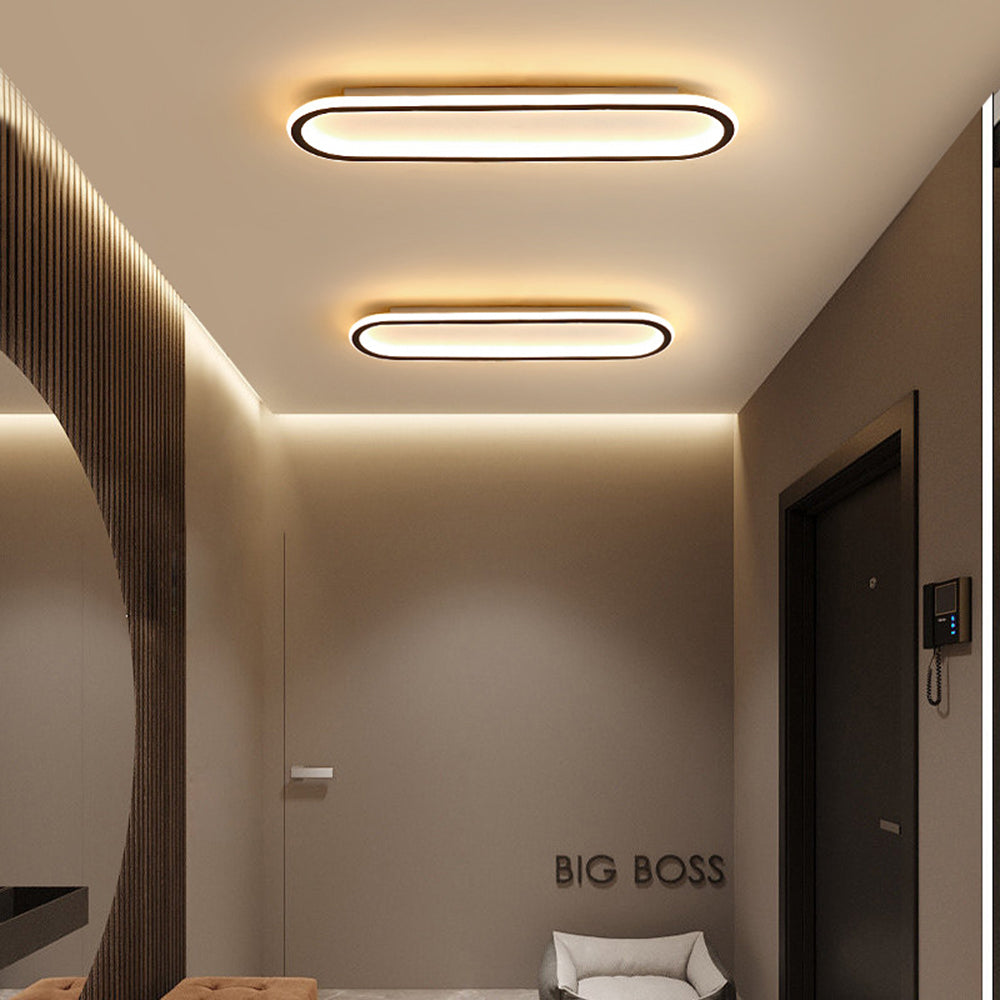 Plafonnier LED Ovale Minimaliste