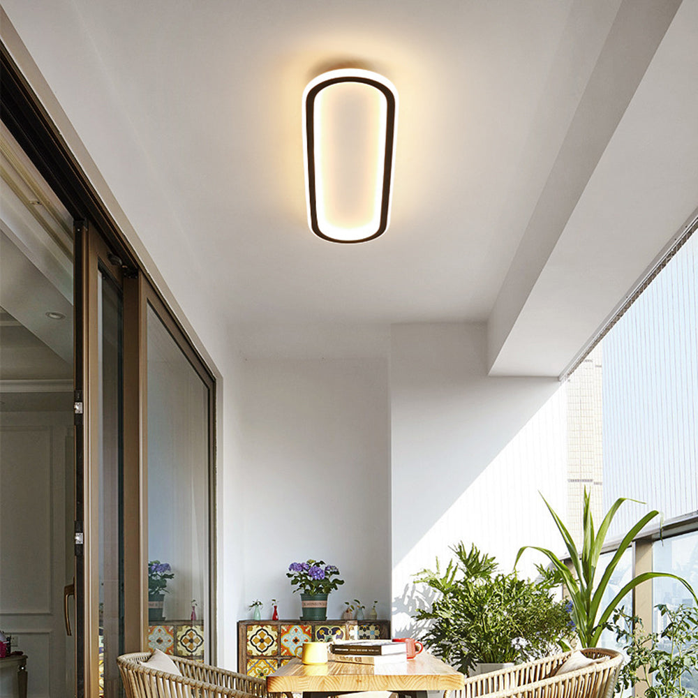 Plafonnier LED Ovale Minimaliste