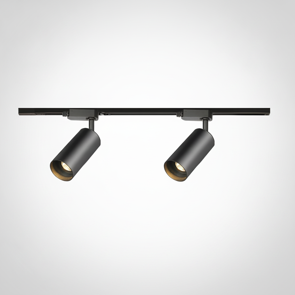 Gilded Rail Track Light, Aluminum, Integrated LED