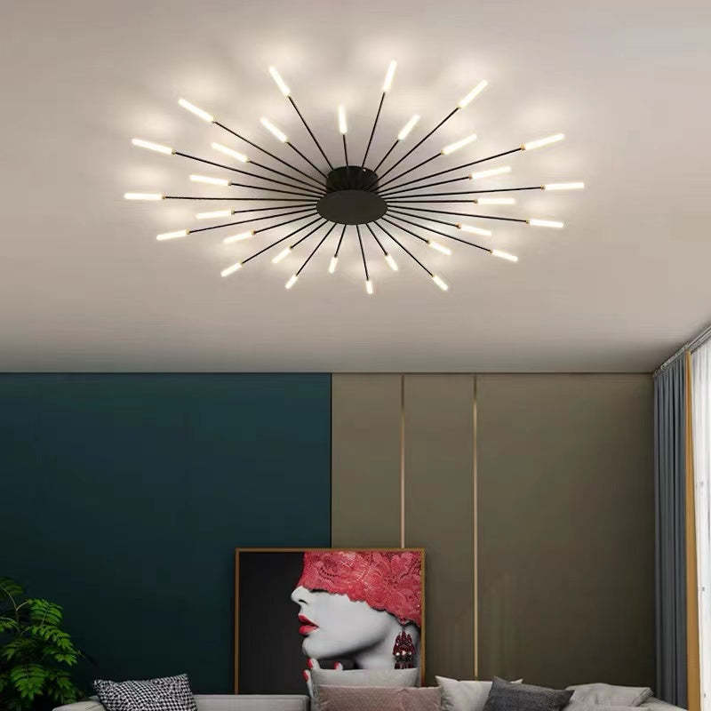 Plafonnier Feux d'Artifice Design Artistique