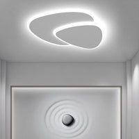 Plafonnier LED Triangle Moderne Blanc