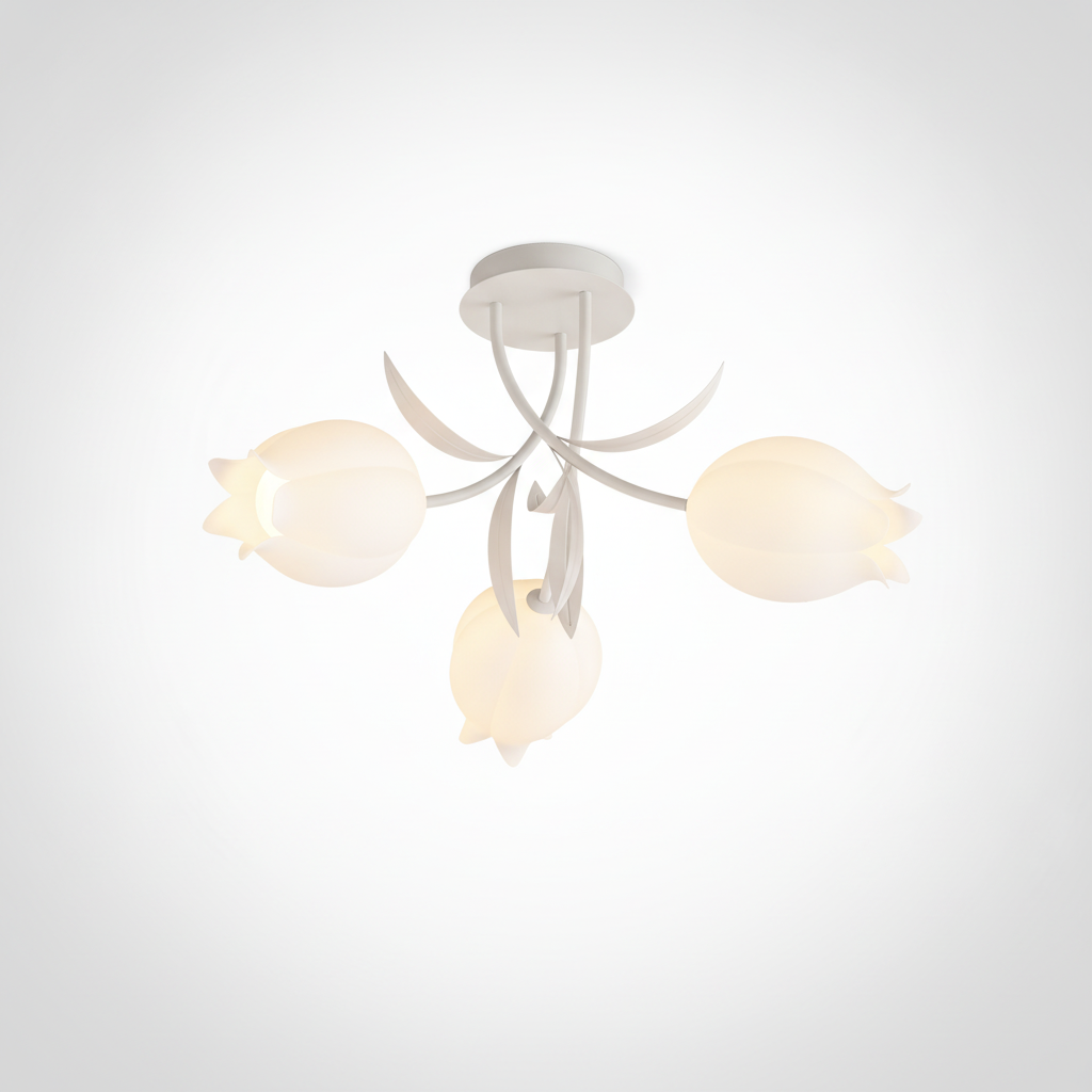 Ricko Ceiling Light, Metal, Acrylic, G9 Base