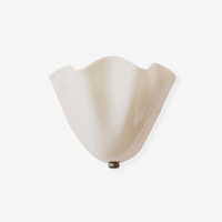 Applique Murale Courbe Sculpturale en Verre