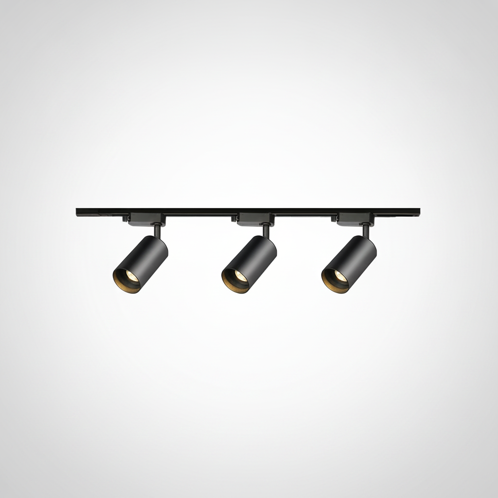 Gilded Rail Track Light, Aluminum, Integrated LED