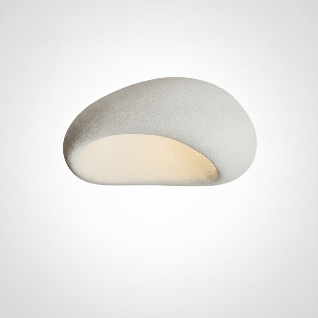 Celestia Cloud Ceiling Light, Metal, E26 Base