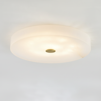 Sophie Alabaster Ceiling Lamp, Metal, Stone, Integrated LED