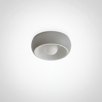 Louis Round Ceiling Light, Metal, Glass, G9 Base