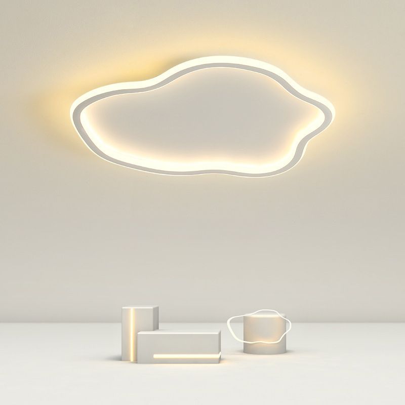 Plafonnier Nuage Moderne en Métal