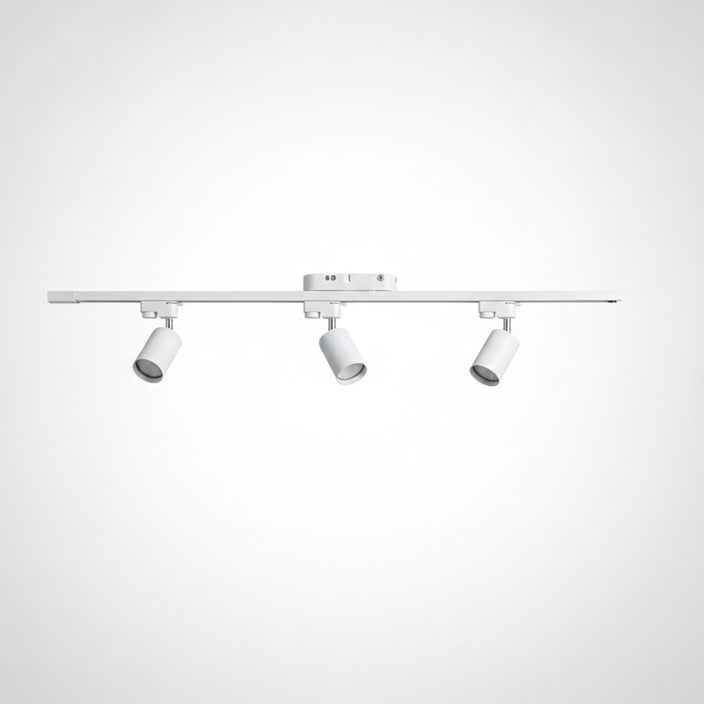 Adjustable Metal Track Ceiling Spotlight, Integrated LED