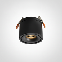 Recessed LED Downlight Modern Industrial Aluminum Acrylic Ember
