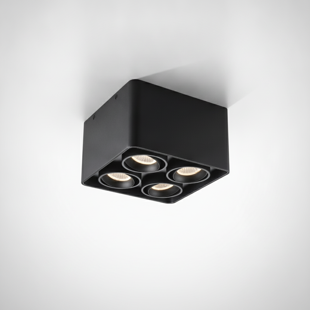 Surface Mount Metal Spotlight Integrated LED, Living Room
