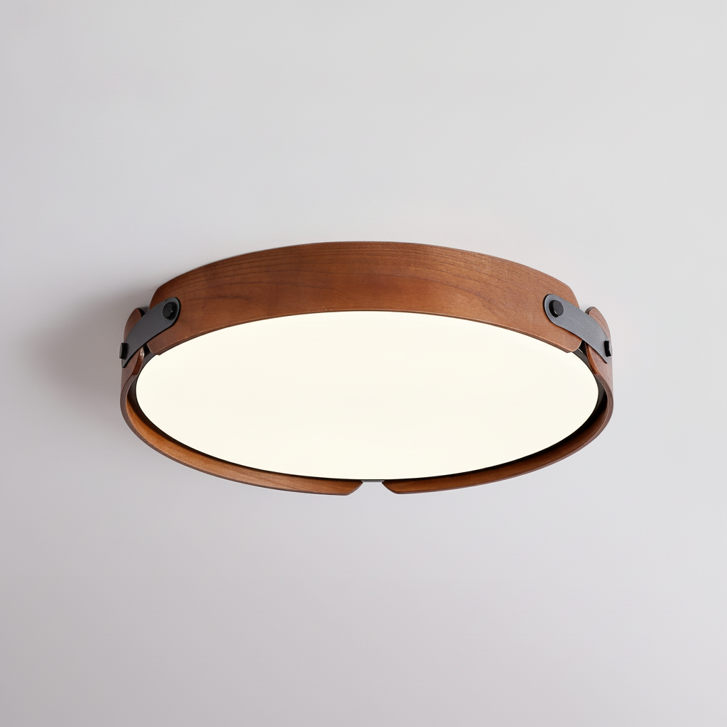 Aiwen Ceiling Light, Metal, Acrylic, Integrated LED