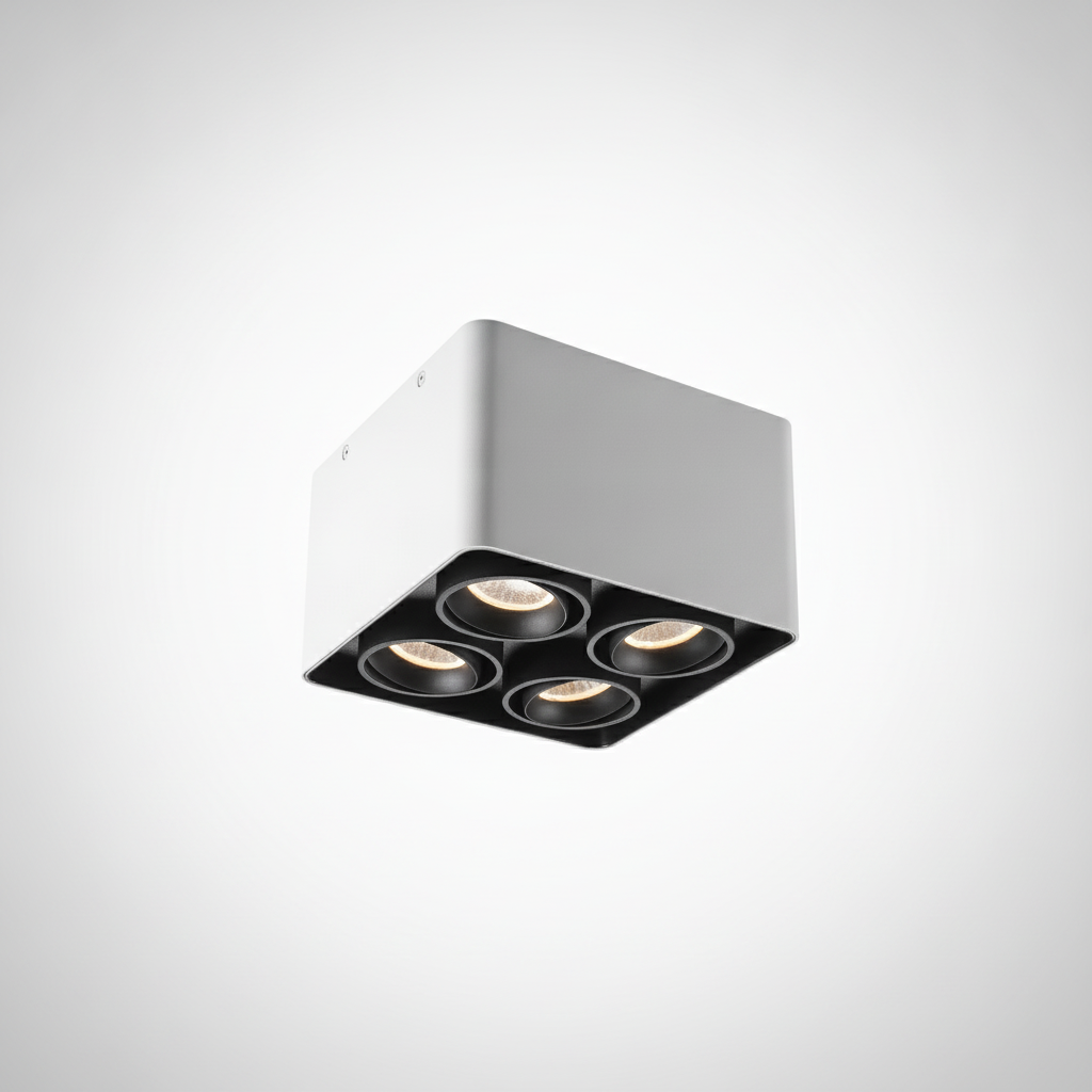 Surface Mount Metal Spotlight Integrated LED, Living Room