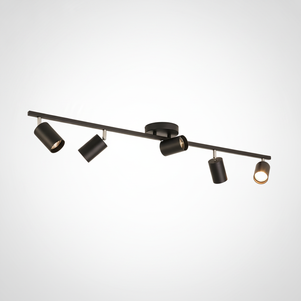 Evanna Ceiling Light, Aluminum, Acrylic, GU10 Base