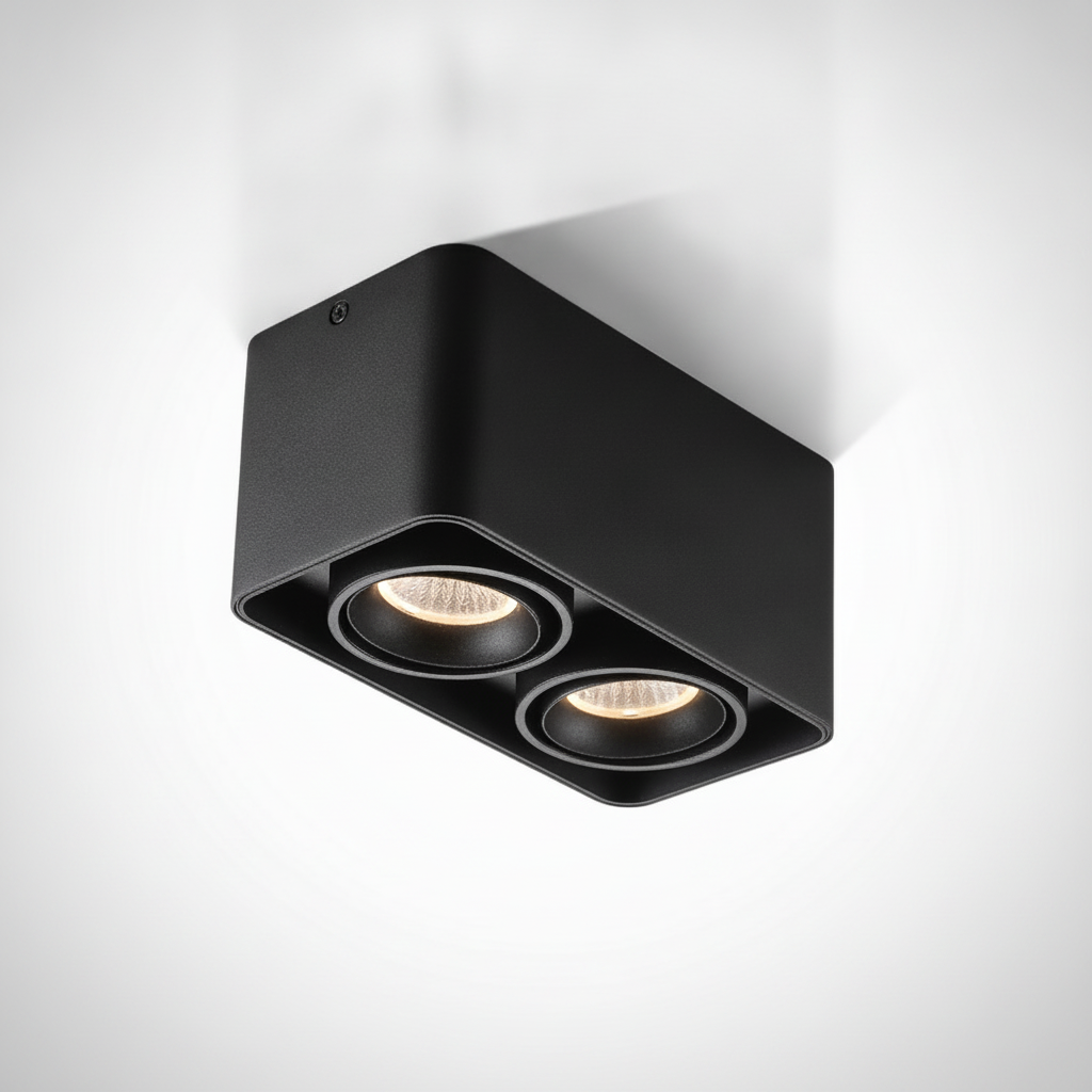 Surface Mount Metal Spotlight Integrated LED, Living Room
