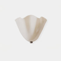 Applique Murale Courbe Sculpturale en Verre