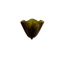 Applique Murale Courbe Sculpturale en Verre