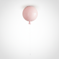 Balloon Flush Mount Ceiling Light Metal Polymer, E26 E27 Base