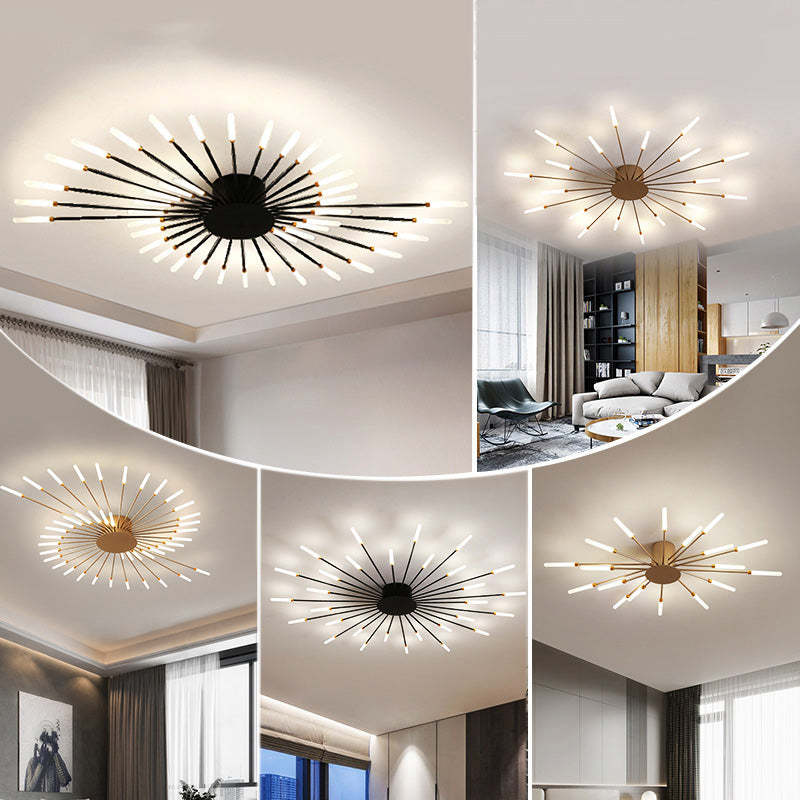 Plafonnier Feux d'Artifice Design Artistique