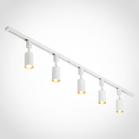 Track Light Cylinder Metal Aluminum Integrated LED