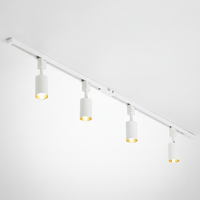 Track Light Cylinder Metal Aluminum Integrated LED