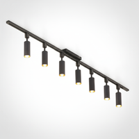 Track Light Cylinder Metal Aluminum Integrated LED