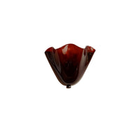 Applique Murale Courbe Sculpturale en Verre