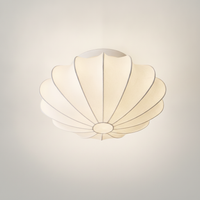 Ceiling Pendant Light Metal Silk Bubble, E26 E27 Base, Hardwired