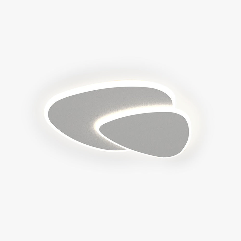 Plafonnier LED Triangle Moderne Blanc