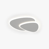 Plafonnier LED Triangle Moderne Blanc