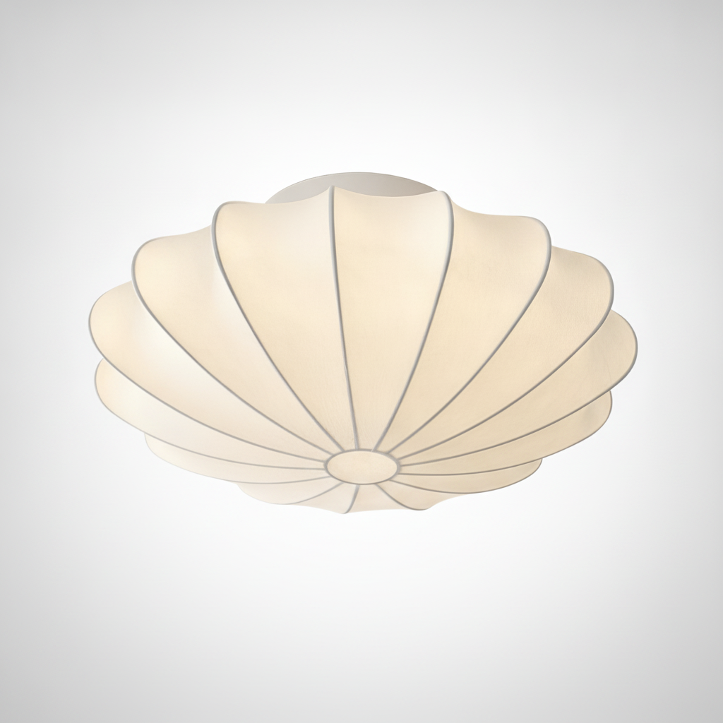 Ceiling Pendant Light Metal Silk Bubble, E26 E27 Base, Hardwired