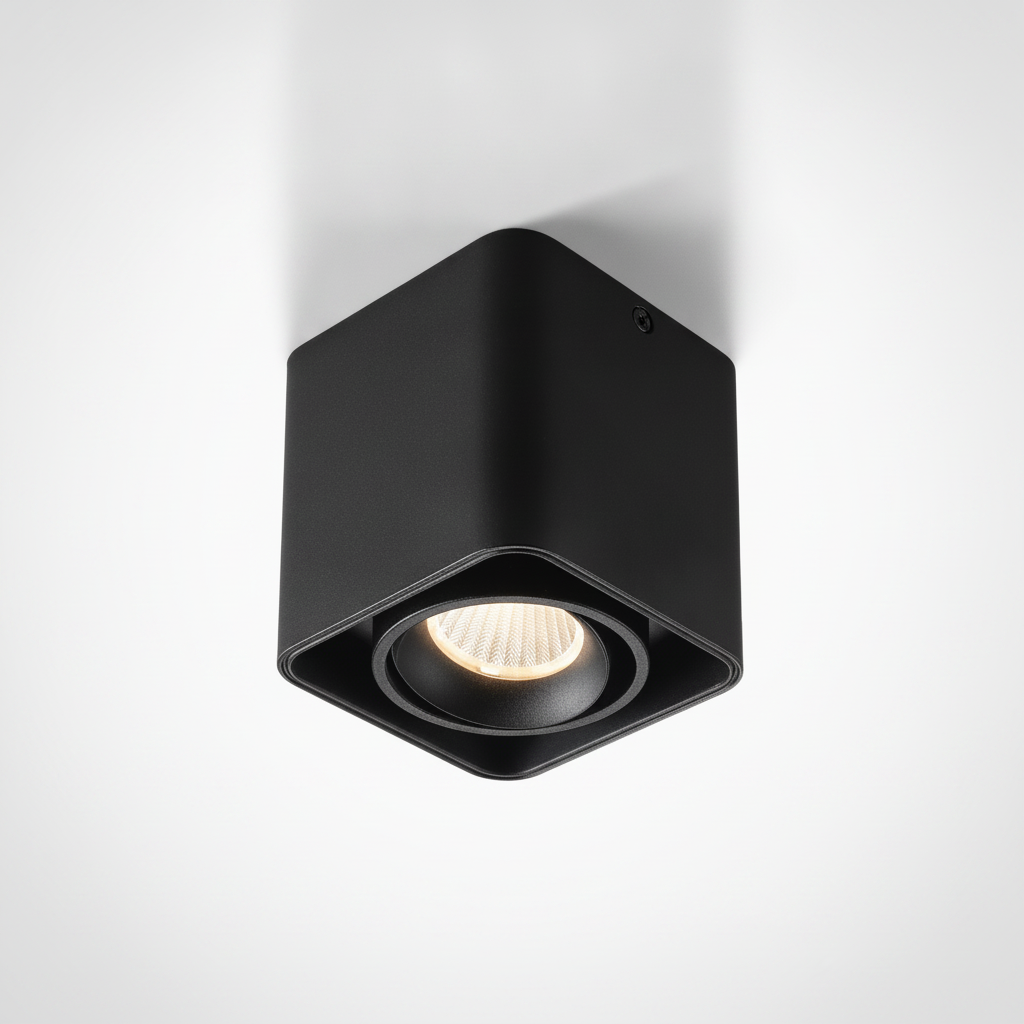 Surface Mount Metal Spotlight Integrated LED, Living Room
