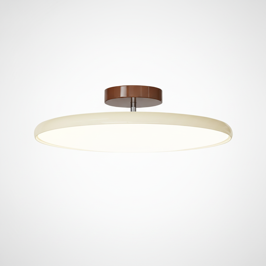 Adjustable Ceiling Lamp Metal Frame Acrylic Shade, Integrated LED
