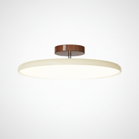 Adjustable Ceiling Lamp Metal Frame Acrylic Shade, Integrated LED