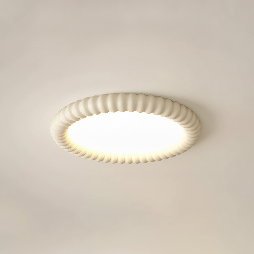 Ripple Halo Ceiling Light, Metal, Acrylic, Integrated LED
