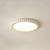 Ripple Halo Ceiling Light, Metal, Acrylic, Integrated LED
