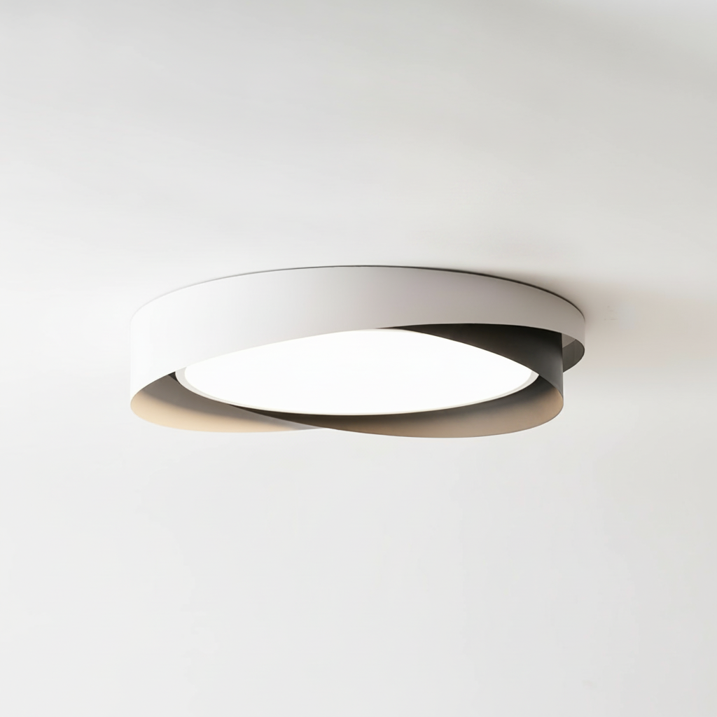 Flush Mount Ceiling Light Minimalist, Integrated LED