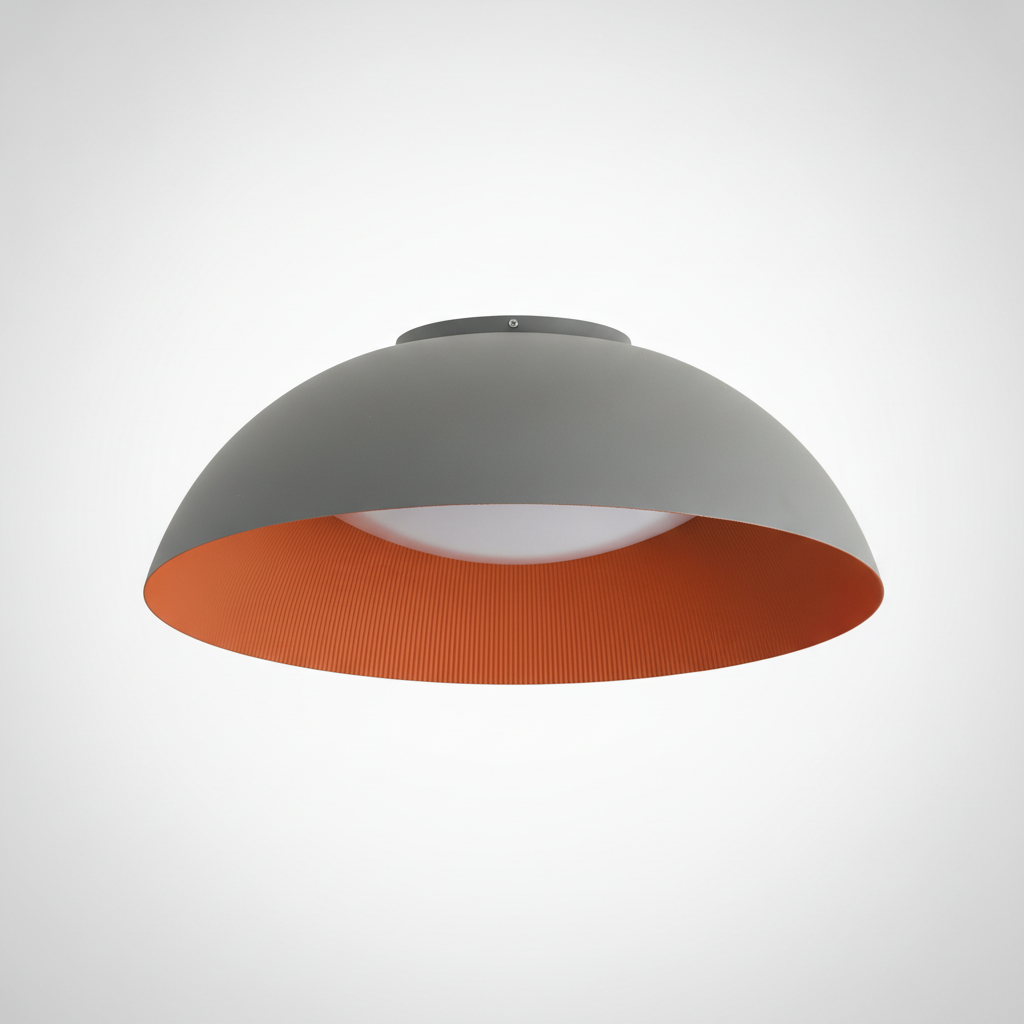 Lindby Juliven LED Ceiling Light, Aluminium, Acrylic, Integrated LED