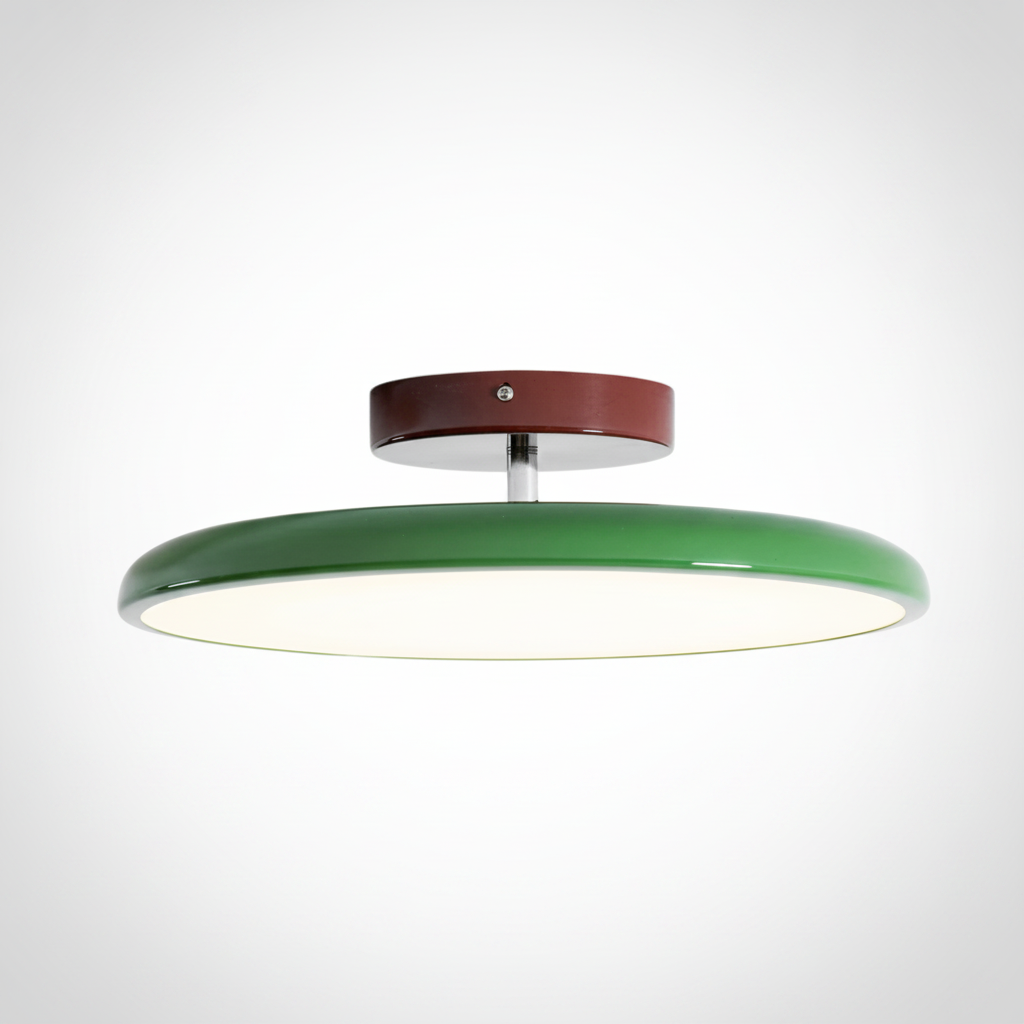 Adjustable Ceiling Lamp Metal Frame Acrylic Shade, Integrated LED