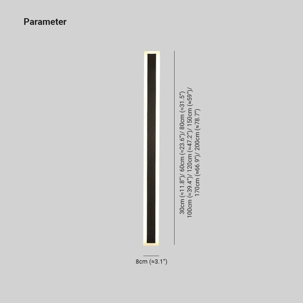 Applique Murale LED Extérieure Fine