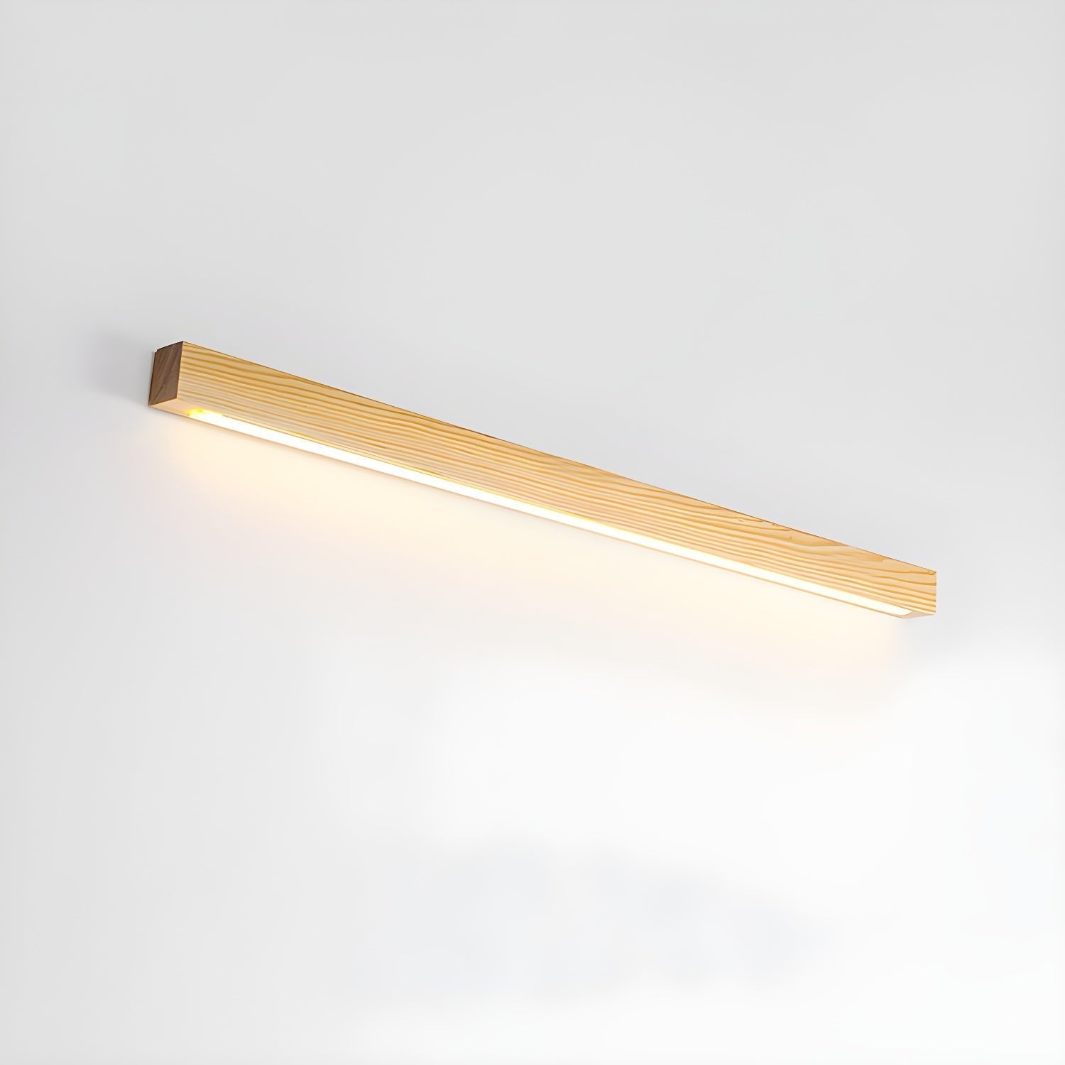 Applique Murale Linéaire en Bois