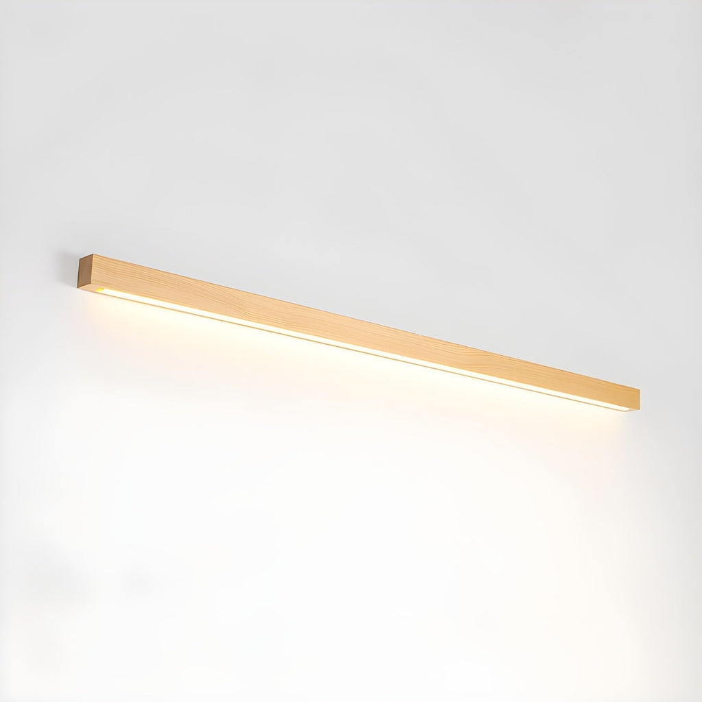 Applique Murale Linéaire en Bois