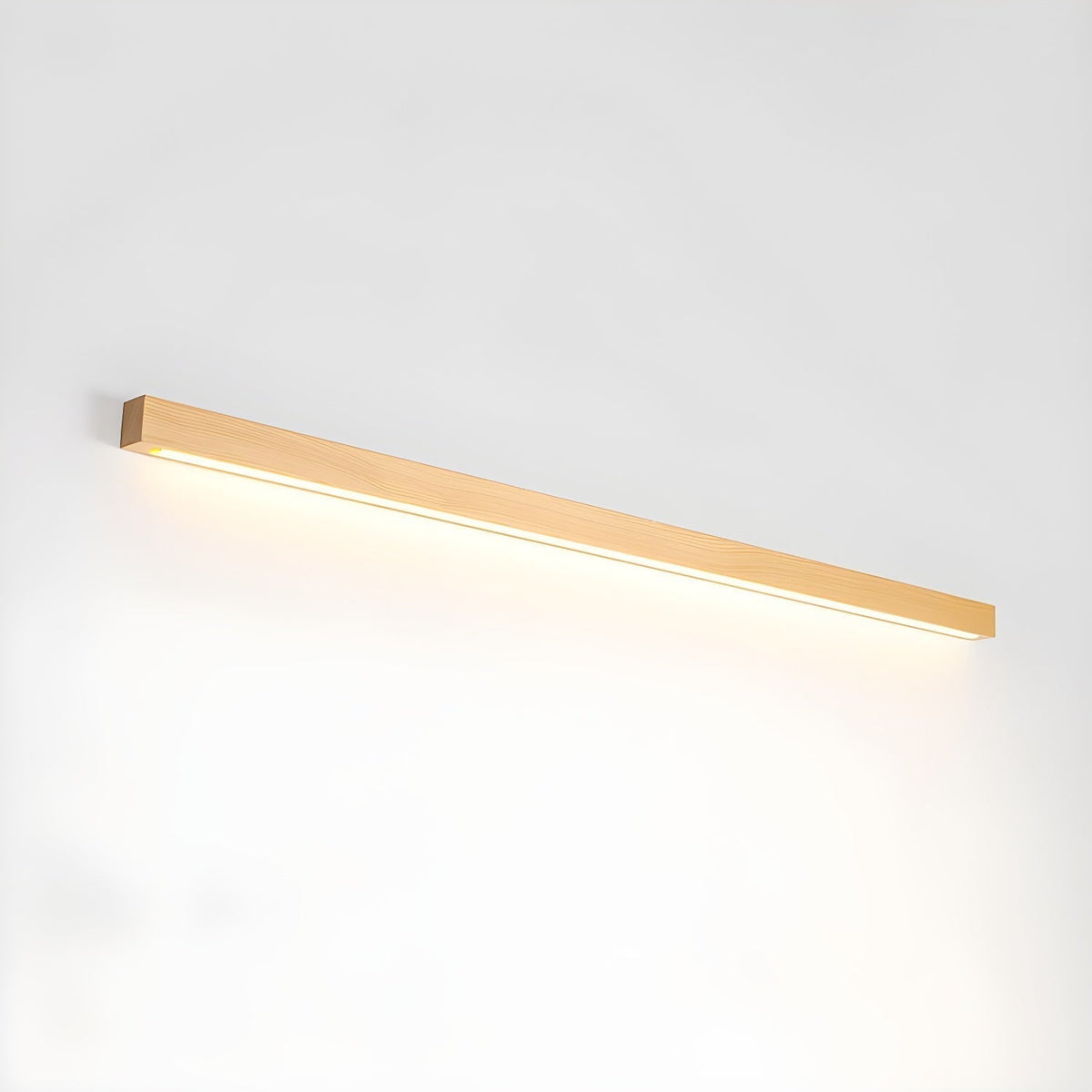 Applique Murale Linéaire en Bois