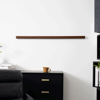 Applique Murale Linéaire en Bois