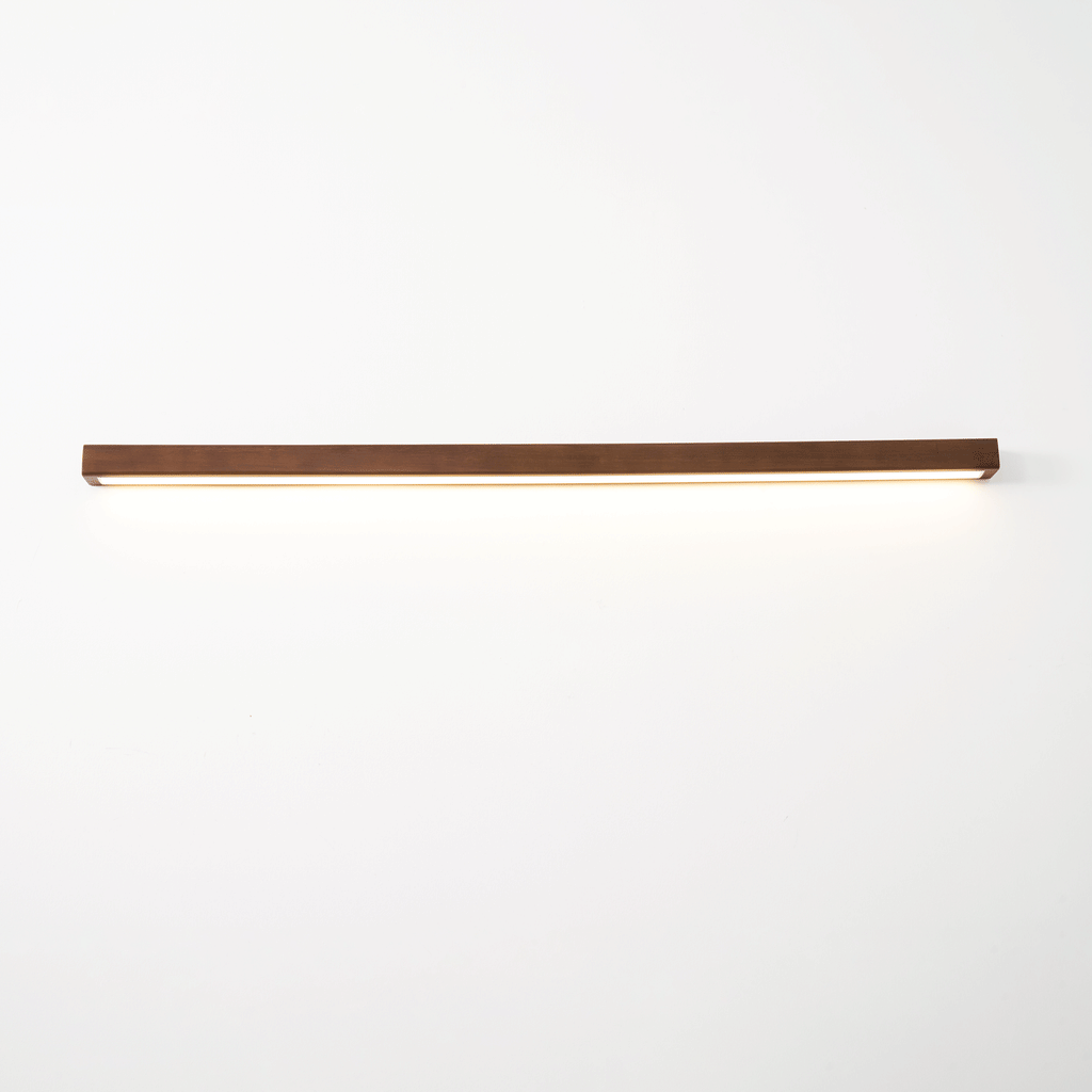 Applique Murale Linéaire en Bois