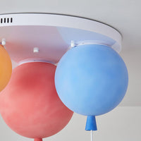 Frosted Balloon Combination Ceiling Lamp