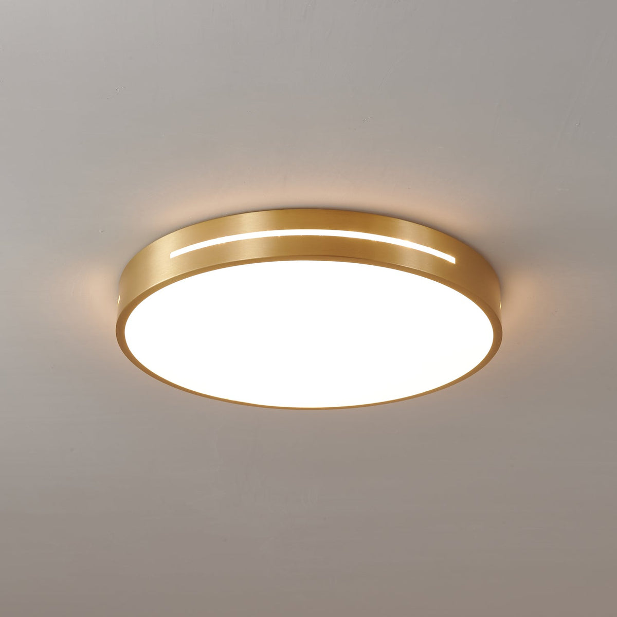 Plafonnier en Laiton Moderne Minimaliste