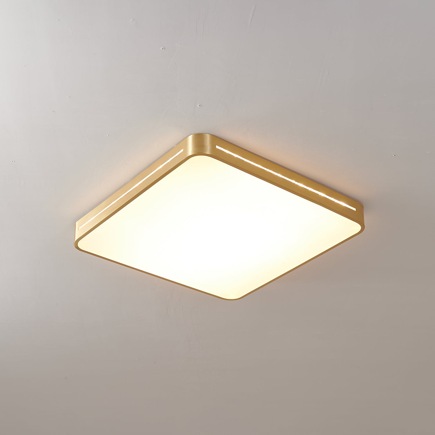 Plafonnier en Laiton Moderne Minimaliste