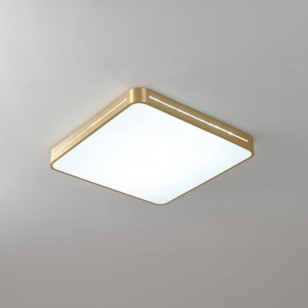 Plafonnier en Laiton Moderne Minimaliste